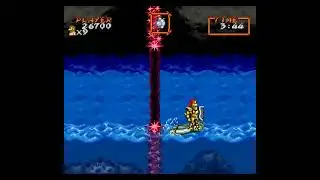 Super Ghouls'n Ghosts (SNES) - Stage 2 (60 FPS)