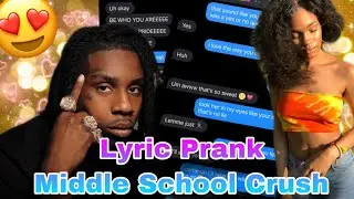 Polo G- So Real lyric prank on middle school crush 😍 *gone right*