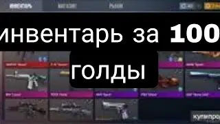 собрал инвентарь за 100 голды!