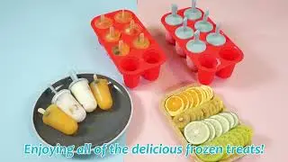 WIBIMEN Mini Ice Pop Molds