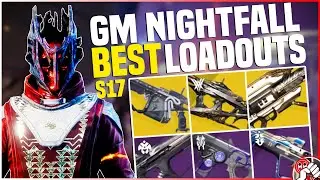 Grandmaster Nightfall Loadout Guide! What to use this Season? Destiny 2 Season of the Haunted Tips!