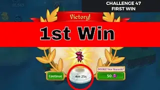 Merge Dragons | Challenge 47 First Win - 4 Minutes 25 Seconds