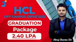 HCL Off Campus Drive 2022 | Graduation | Package 2.40 LPA
