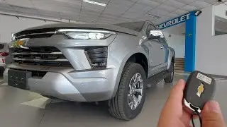 detalhes reais nova Chevrolet s10 ltz prata shark 2025 diesel 4x4 automática 207cv 8 marchas