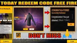 FREE FIRE REDEEM CODE TODAY | 13 DECEMBER REDEEM CODE FREE FIRE | FF REDEEM CODE TODAY 13 DECEMBER