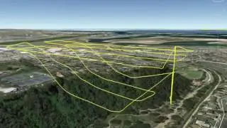 Map Pilot Terrain Awareness - Flight Path Comparison