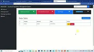 Admin Dashboard - HTML, CSS, JavaScript, Bootstrap