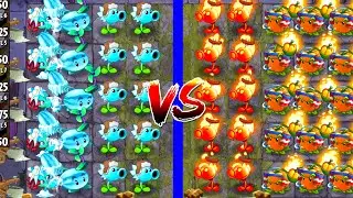 Plants vs Zombies 2 Mod - Tournament Fire vs Ice - Plantas Contra Zombies 2