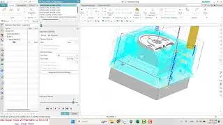 2.CNC  5-axis roughing| Nx Cam MultiAxis Training Lab
