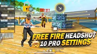 SECRET SETTINGS⚡ POCO X3 PRO 📲 SETTINGS ⚙️ HUD + SENSI + DPI [FREE FIRE HIGHLIGHTS] 😍