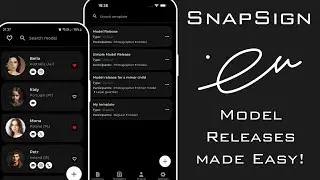 SnapSign REVIEW - Model releases made easy!