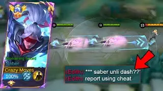 SABER NEW DOUBLE DASH TRICK! THEY THINK I’M USING CHEAT!💀