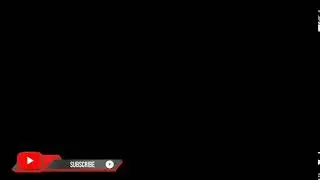 Black Screen Subscribe Button And bell icon.