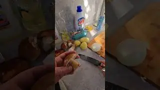 Белые грибы с секретным ингредиентом.#грибы #еда #кулинария