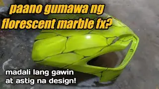 paano gumawa ng florescent marble fx?