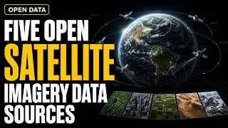 Five open satellite imagery data sources