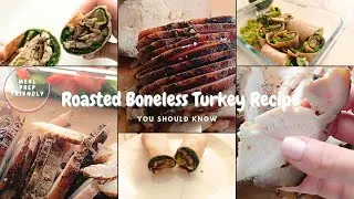 Roasted Boneless Turkey Recipe | Juicy, and Meal Prep Friendly! 🍽️