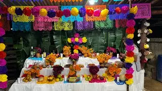 El altar del día de muertos