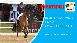 Yasmin Ingham & Rehy DJ CCI 4 Star Short dressage at International Hartpury Horse Trials  #eventing