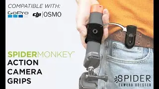 Spider Holster - Spider Monkey Action Camera Grips - Product Overview