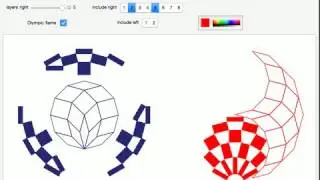 Variations of Logos of Tokyo 2020 Olympic and Paralympic Games