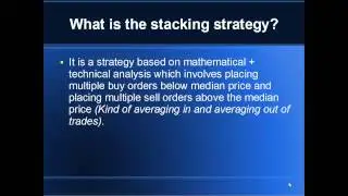 Crude oil - The Stacking Strategy