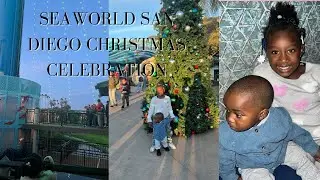 VLOGMAS 2023🎄| Week4 : SeaWorld at Christmas Time 🌊🎄🎅
