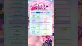 Halo answers! #roblox #royalehigh #shorts