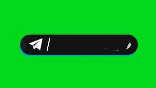 Telegram Lower Third Green Screen