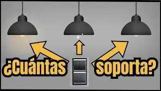 ¿Cuántas Lámparas se pueden conectar a UN INTERRUPTOR O SUICHE?