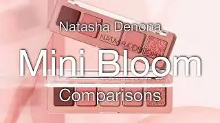 NEW Natasha Denona Mini Bloom Palette | Shade by Shade In-Depth Comparisons 