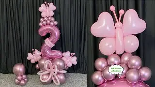 Number 2 Balloon Bouquet