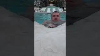 Мрия в марте 2024, открытый бассейн в горячей водой #крымскаявесна #крым #мриякрым #мрияялта #мрия