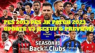 PES 2013 JK PATCH V3 2023 AIO
