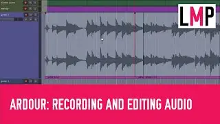 Recording audio and using MIDI in Ardour3: Part 5 - Recording and editing audio