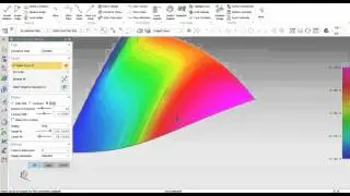 Siemens NX 10 | Through Curve Mesh: To Point