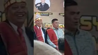 Gub Sumut& Kapolda,menyanyikan Lagu O Tano Batak, Pd Acara Mubes Harianja Se Ind.di Gorat Samosir.😊🙏