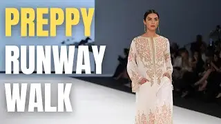 Preppy Runway Walk