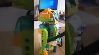 R2-D2 Robot by Lego WeDo 2.0 #legoeducation #smartschool #robotics #steam #coding #r2d2