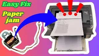 Solving Canon LBP2900 Double Paper Feed & Jamming Issue. Fix the Clutch in Minutes!