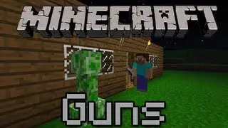 A Gun in Minecraft (Minecraft Machinima)