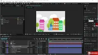 Multi planning  in  2D After Effects 3D