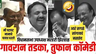 तुफान कॉमेडी - गावरान भाषण | विधानसभा उपाध्यक्ष नरहरी झिरवाल फटकेबाजी Narhari Zirwal Comedy Speech