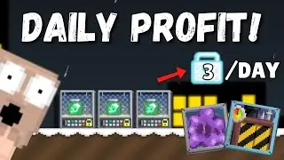 HOW TO PROFIT 3DLS DAILY 🤑 WITH GIJ WITHOUT FARMING!! | Growtopia How To Get Rich 2021 | TriggerFear