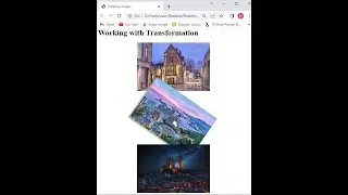 Applying the Transformation Effect Using html || Learn coding with fun