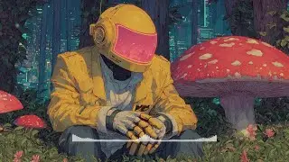 Daft Punk Inspired Mushroom Companion 🍄🤖 | Chill Disco, Synth Funk, Electronic, Lofi Playlist