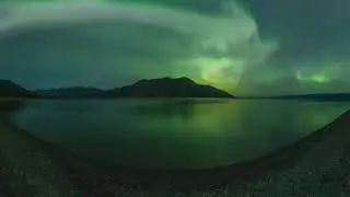 15K Aurora Timelapse at Kluane Lake, Canada YT