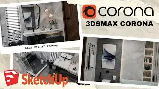 chaos corona 9 render internal lighting SketchUp to 3ds max rendering