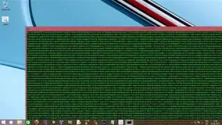 Create A Matrix Effect In Notepad |  Vortex Programming