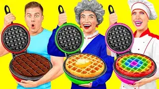 Кулинарный Челлендж: Я против Бабушки | Съедобная Битва от Fun Teen